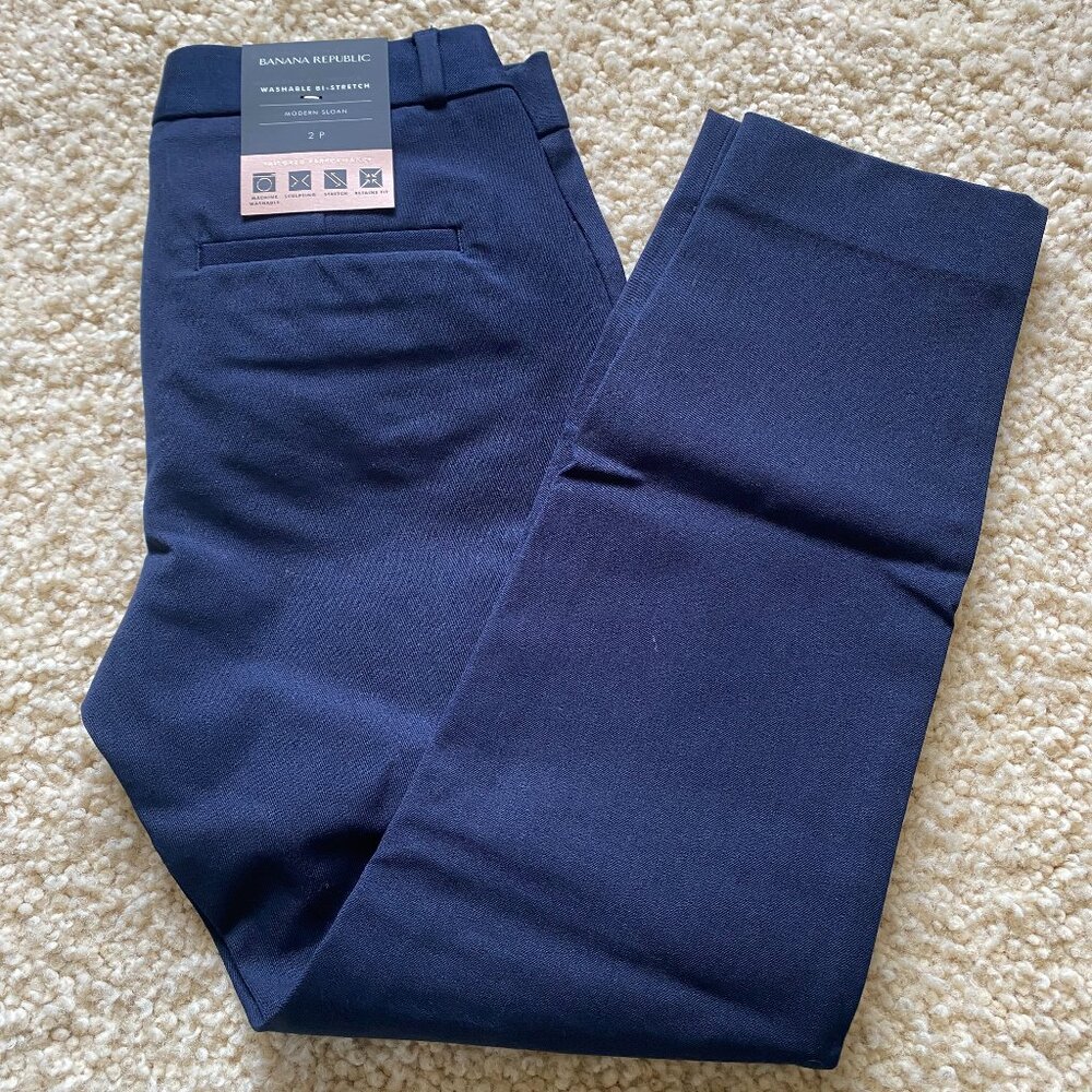 NWT Banana Republic Sloan Pant 2P